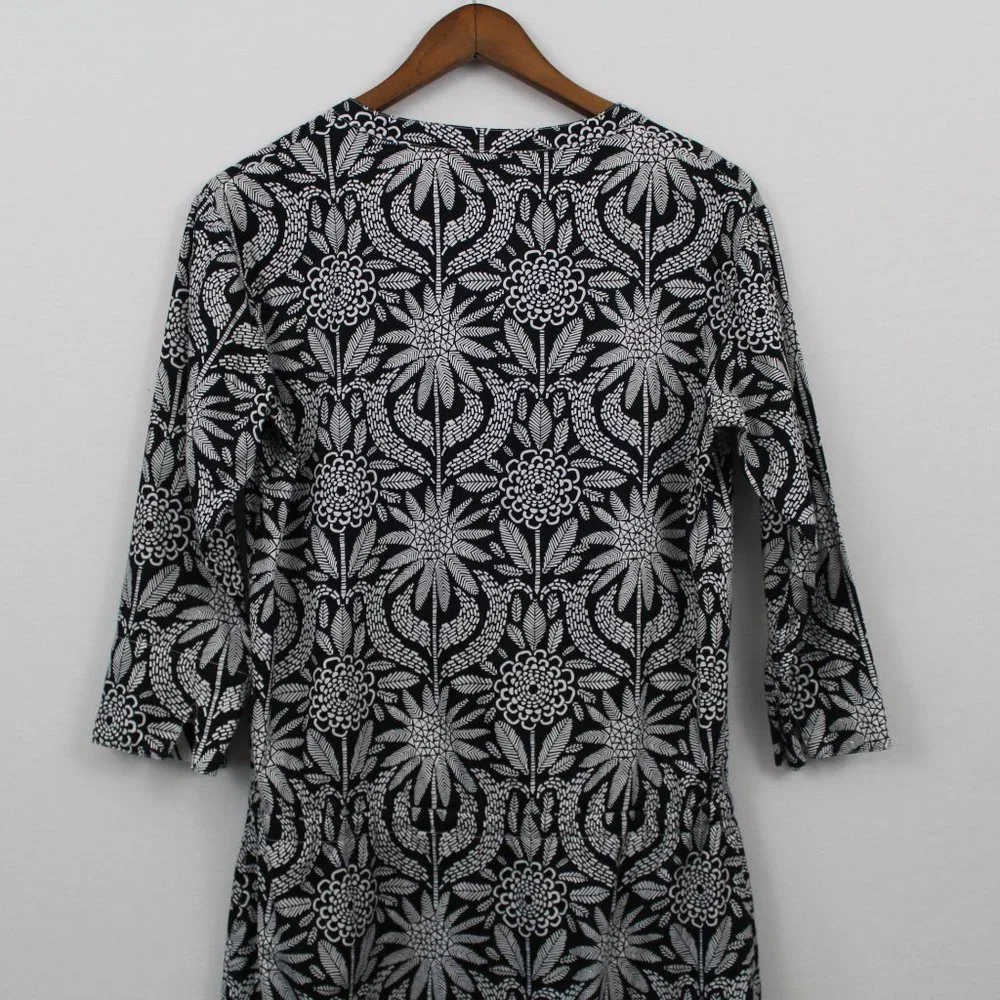 Hatley Black & White Drawstring Dress - Picture 11 of 16